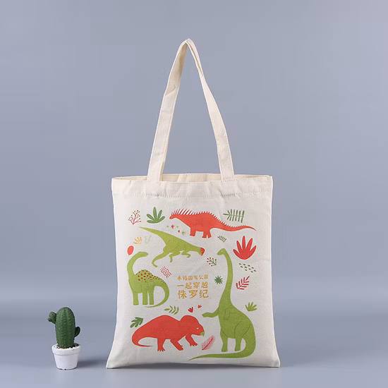 Sac à bandoulière fourre-tout en toile écologique imprimé personnalisé, énorme sac en coton promotionnel durable réutilisable